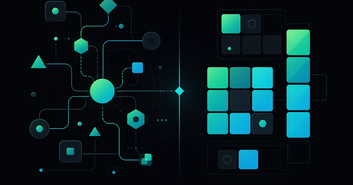 Ilustración del artículo: Software a medida vs herramientas no-code: qué conviene para tu negocio